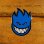 画像2: Spitfire Wheels  Devil Head 3" Sticker  Blue　【メール便OK】 (2)