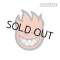 Spitfire Wheels  Devil Head 3" Sticker  Orange 【メール便OK】