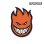 画像1: Spitfire Wheels  Devil Head 3" Sticker  Orange 【メール便OK】 (1)