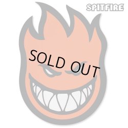 画像1: Spitfire Wheels  Devil Head 11" Sticker Orange