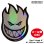 画像1: Spitfire Wheels  Devil Head 6" Sticker Prism (1)