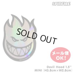 画像1: Spitfire Wheels  Devil Head 1.5" Sticker Prism
