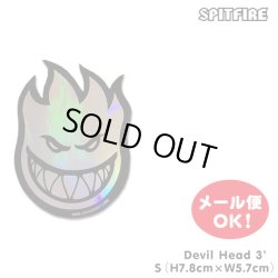 画像1: Spitfire Wheels  Devil Head 3" Sticker Prism