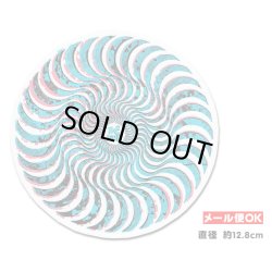 画像1: Spitfire Wheels Nevermind Swirl Sticker  【メール便OK】