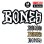 画像1: BONES WHEELS LOGO Sticker Mサイズ 【全4色】 (1)