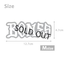 画像3: BONES WHEELS LOGO Sticker Mサイズ 【全4色】