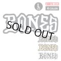 BONES WHEELS LOGO Sticker Lサイズ 【全4色】