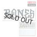 BONES WHEELS Thermal Vinyl Bones LOGO Sticker 【全3色】