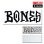 画像1: BONES WHEELS Thermal Vinyl Bones LOGO Sticker 【全3色】 (1)