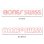 画像2: BONES SWISS BEARING LOGO Stencil Sticker 【全2色】 (2)