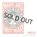 OBEY Sticker ＜MAKE ART NOT WAR＞ 【メール便OK】