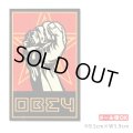 OBEY Sticker ＜Obey Giant FIST＞ 【メール便OK】