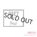 OBEY Sticker ＜OBEY HAS A POSSE＞ 【メール便OK】