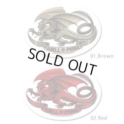 画像2: Oval Dragon Sticker 【全2色】