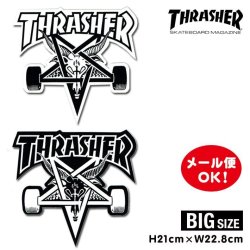 画像1: Thrasher SK8 GOAT Big Board sticker【メール便OK】
