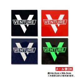 画像1: Venture Cross Bar Logo sticker 【メール便OK】