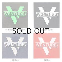 画像2: Venture Cross Bar Logo sticker 【メール便OK】