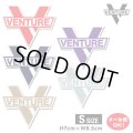 Venture Trucks Cross Bar sharp Diecut sticker S【メール便OK】