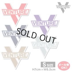 画像1: Venture Trucks Cross Bar sharp Diecut sticker S【メール便OK】