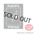 SUICIDAL TENDENCIES Skater Sticker（Black） 【メール便Ok!】