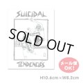 SUICIDAL TENDENCIES  Skater Sticker （PaperType）