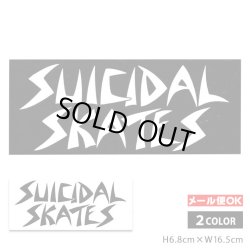 画像1: SUICIDAL SKATES Logo Sticker【全2色】