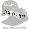 SUICIDAL TENDENCIES OG Flip Up Mesh Hat SUICIDAL TENDENCIES×INFECTIOUS GROOVES Combo (Black)