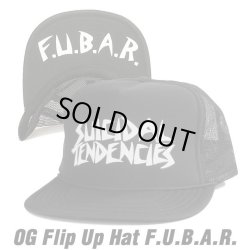 画像1: SUICIDAL TENDENCIES OG Flip Up Mesh  Hat F.U.B.A.R (Black)