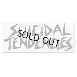 画像1: SUICIDAL TENDENCIES Logo Sticker (White/Black)