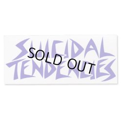 画像1: SUICIDAL TENDENCIES Logo Sticker (White/Blue)