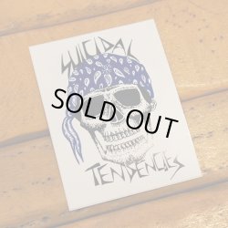 画像3: SUICIDAL TENDENCIES  Blue Bandana Sticker