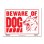 画像1: Sign Plate ［BEWARE OF DOG］ (1)