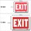 画像2: Sign Plate ［EXIT］ (2)