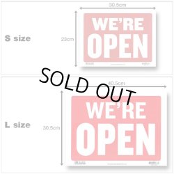 画像2: Sign Plate ［WE'RE OPEN/CLOSE］