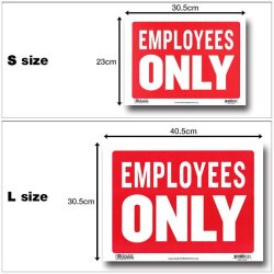 画像2: Sign Plate ［EMPLOYEES ONLY］