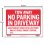 画像2: Sign Plate ［NO PARKING IN DRIVEWAY］S size (2)