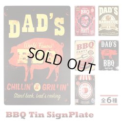 画像1: BBQ Tin SignPlate【全6種】