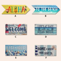 画像2: Beach Sign wide type【全6種】