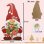 画像4: Christmas Wood Signs Gnome Shape【全3種】【メール便OK】 (4)