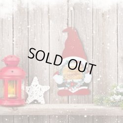 画像5: Christmas Wood Signs Gnome Shape【全3種】【メール便OK】