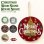 画像1: Christmas Wood Signs Round Shape【全6種】【メール便OK】 (1)