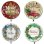 画像2: Christmas Wood Signs Round Shape【全6種】【メール便OK】 (2)