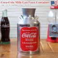 Coca-Cola Milk Can Faux Container