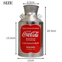 画像2: Coca-Cola Milk Can Faux Container