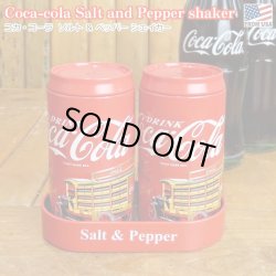 画像1: Coca-Cola Salt and Pepper Shaker