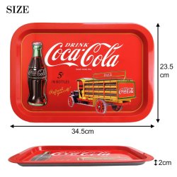 画像2: Coca-Cola Rectangle Tray