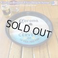 Corona Extra Round Tray Beach Scene