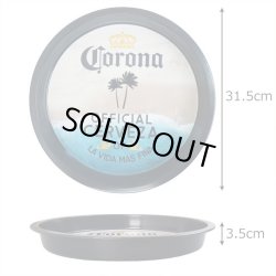 画像2: Corona Extra Round Tray Beach Scene