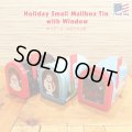 Holiday Small Mailbox Tin with Window【全3種】