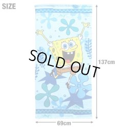 画像2: Sponge Bob Microfiber Beach Towel